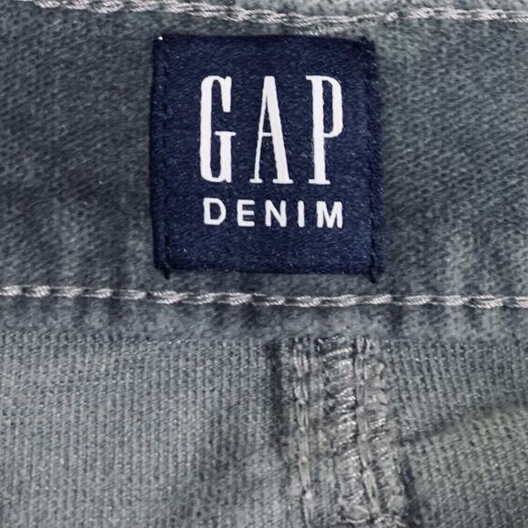 Gap True Skinny Pants Womens Size 27 Gray Velvet Velour Casual Pocketed Stretchy - Picture 7 of 10
